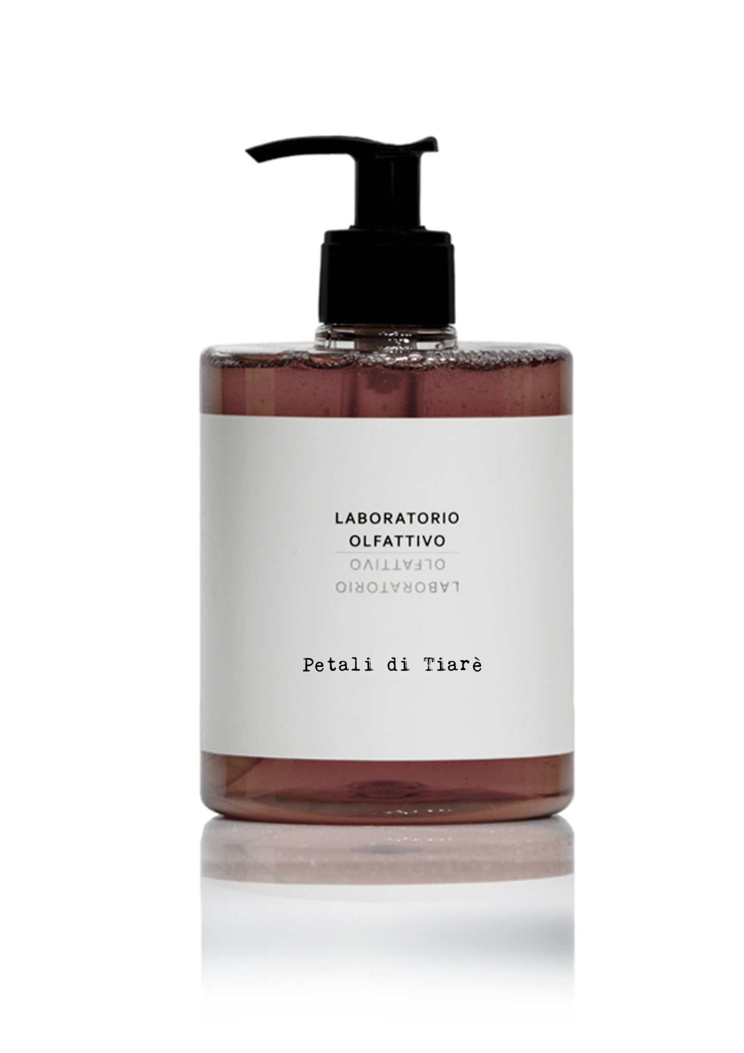 Maison Lipari LABORATORIO OLFATTIVO Petali di Tiare Liquid Soap Size: 500ml  LABORATORIO OLFATTIVO.