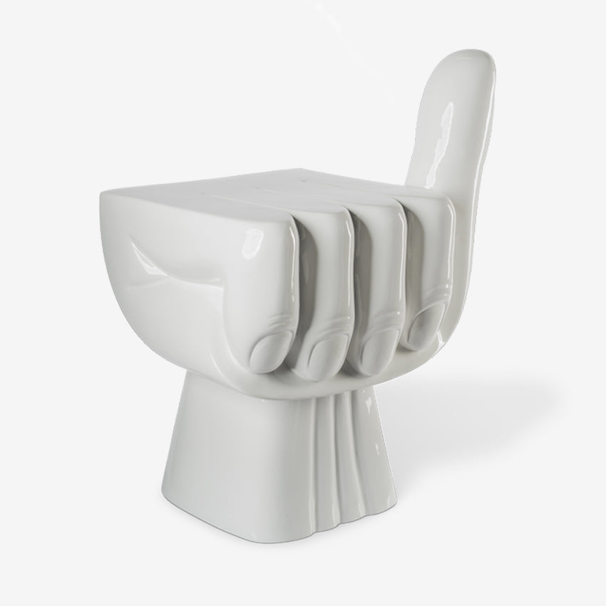 Polspotten | Fist Chair - White