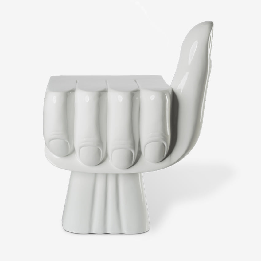 Polspotten | Fist Chair - Blanc