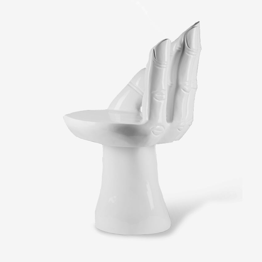 Polspotten | Hand Chair - White