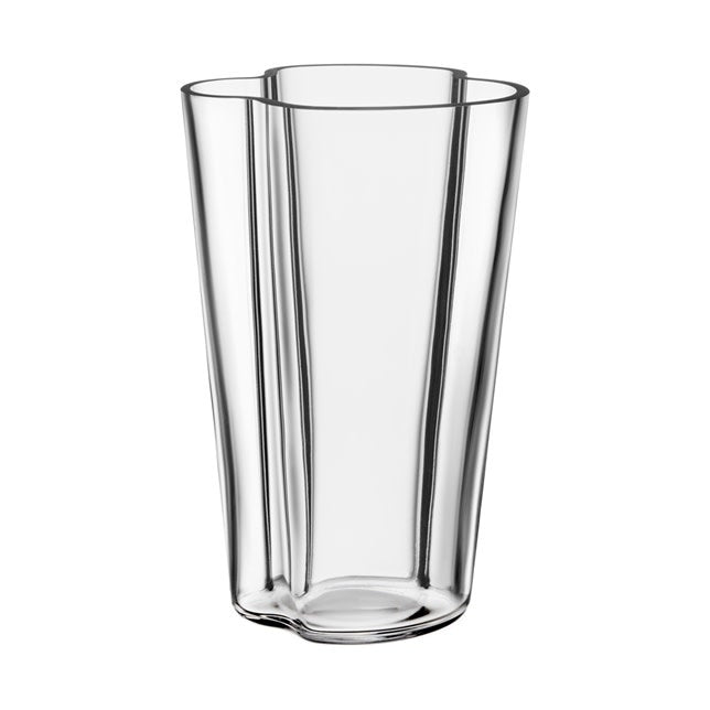 Maison Lipari AALTO Tall Glass VASE 8.75'' - Clear  IITTALA.