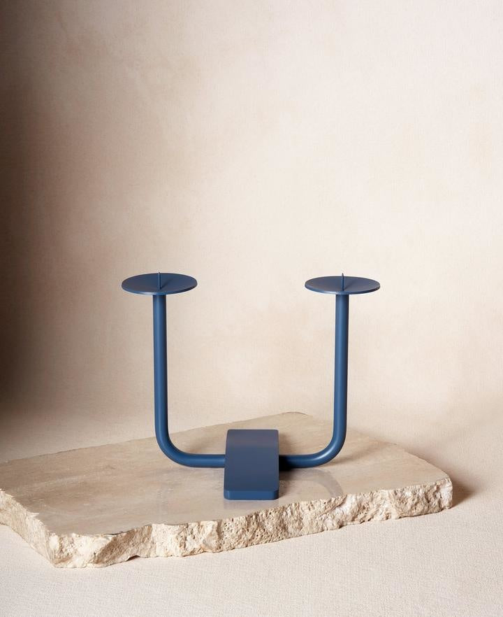 Maison Lipari VIA MARIS Rest Candleholder - Midnight VIA MARIS.