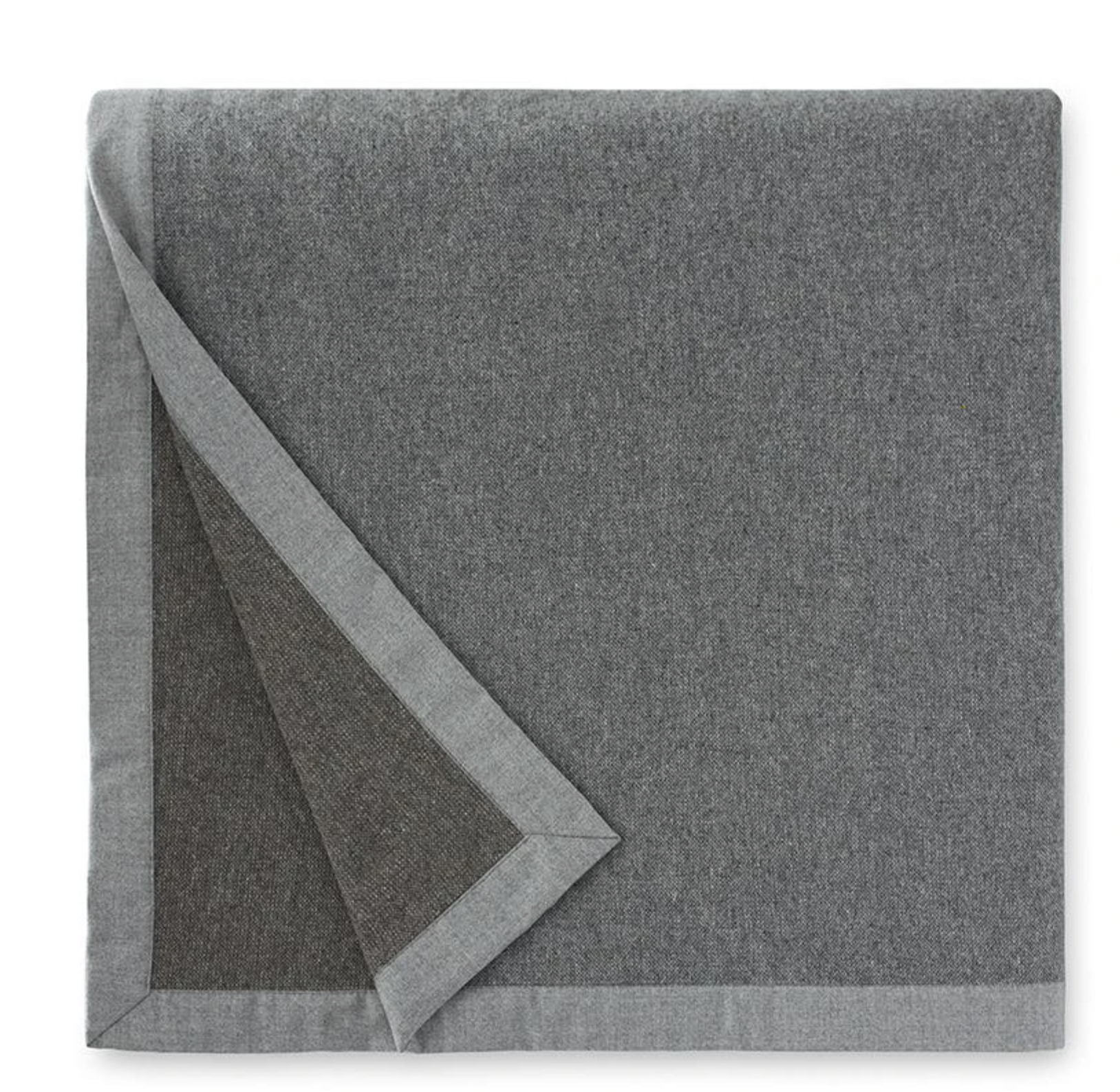 Maison Lipari SFERRA Nerino - King Blanket 120X94 Grey/Walnut  SFERRA.
