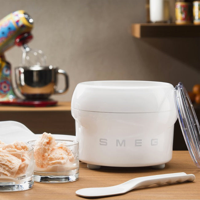 Maison Lipari Ice Cream Maker Accessory, Ss 1.1Lt Container  SMEG.