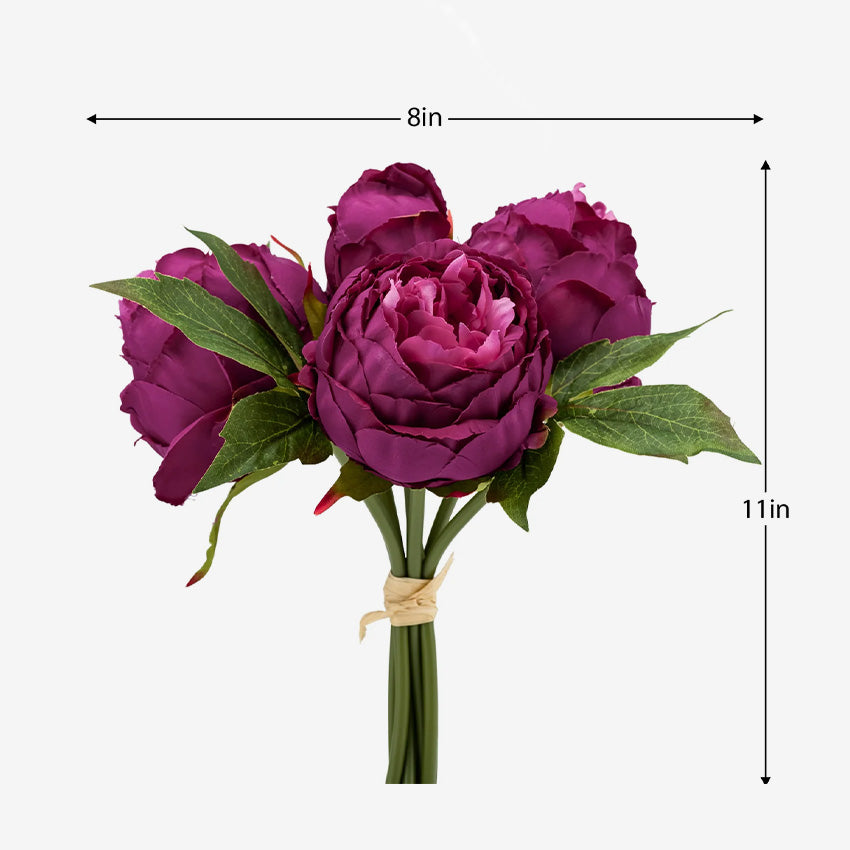 Torre & Tagus | Blushing Peony 5 Bloom Bouquet