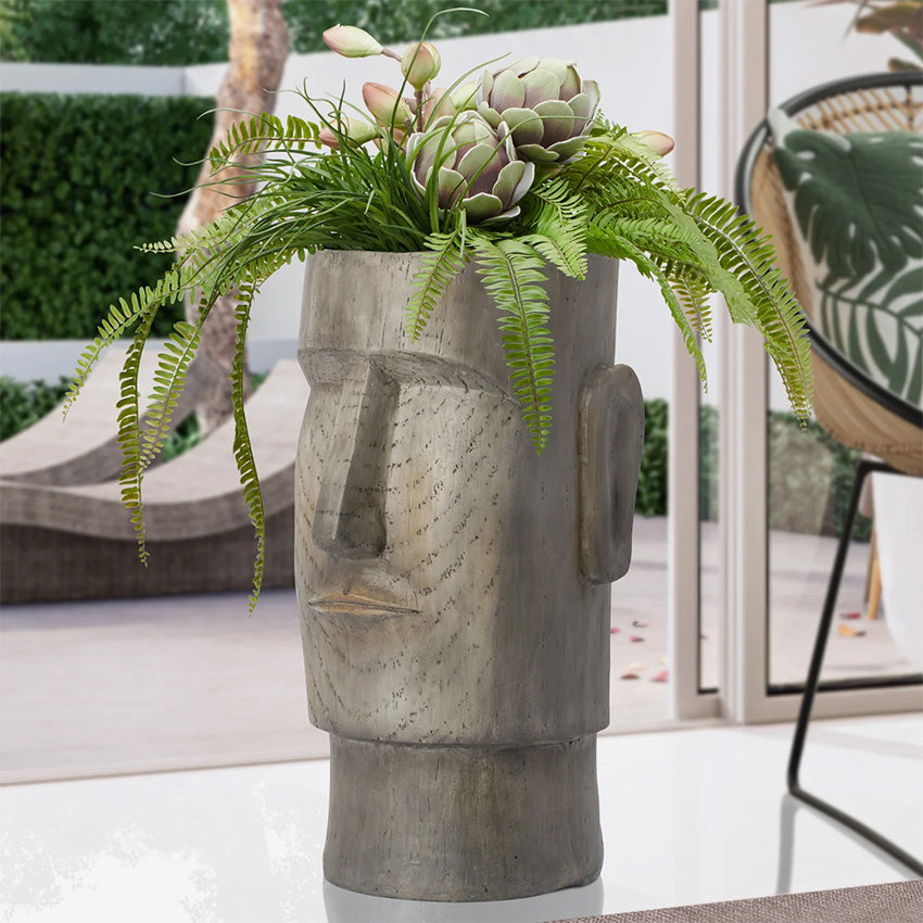 Torre & Tagus | Lithic Island Indoor/Outdoor Face Planter