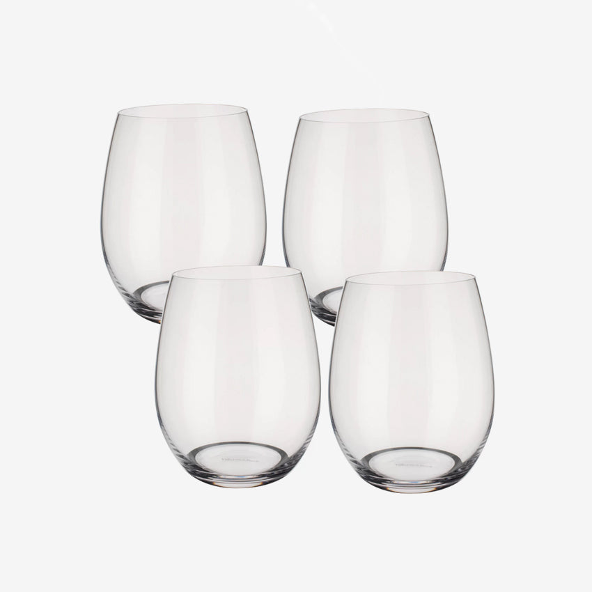 Villeroy & Boch | Ensemble de 4 Verres à Vin Blanc Sans Pied Entrée