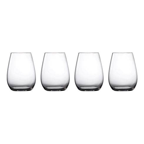 Maison Lipari Moments Wine Stemless 18.6 Oz Set/4  WATERFORD.