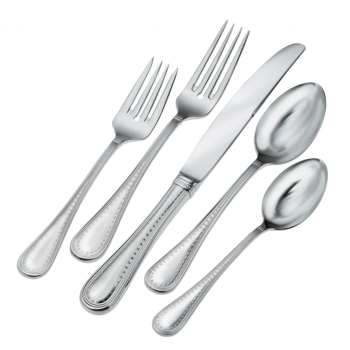 Wedgwood Vera Wang Grosgrain 5-Piece Place Setting � Maison Lipari
