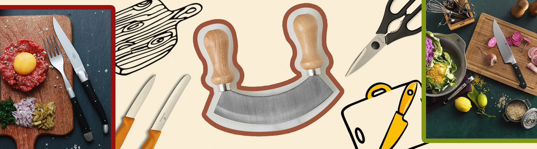 A Guide to : Types of Kitchen Knives and Their Uses