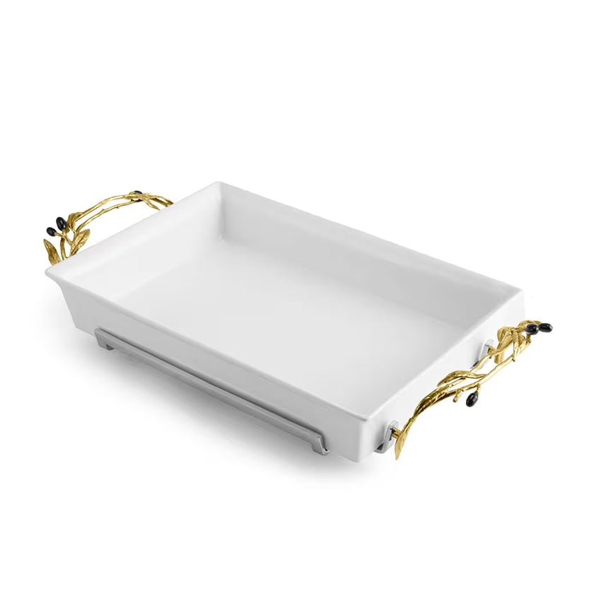 Michael Aram | Olive Branch 3-Quart Casserole