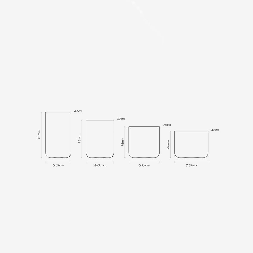 Aarke | Nesting Glasses Set