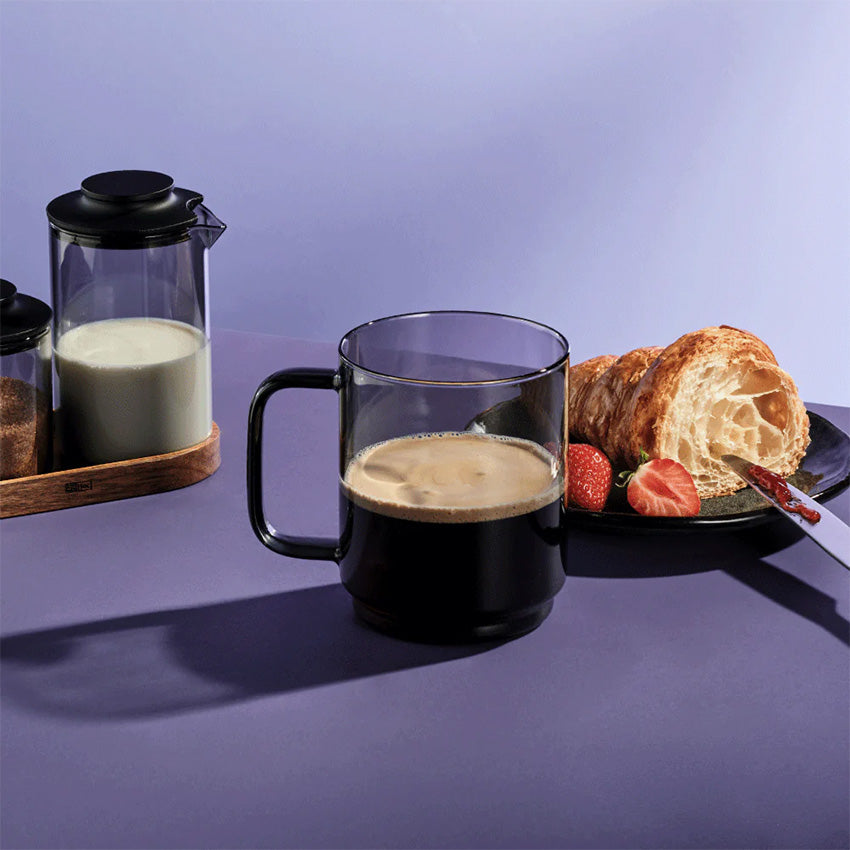 AdHoc | Impact Mug with Handle - Grey Glass