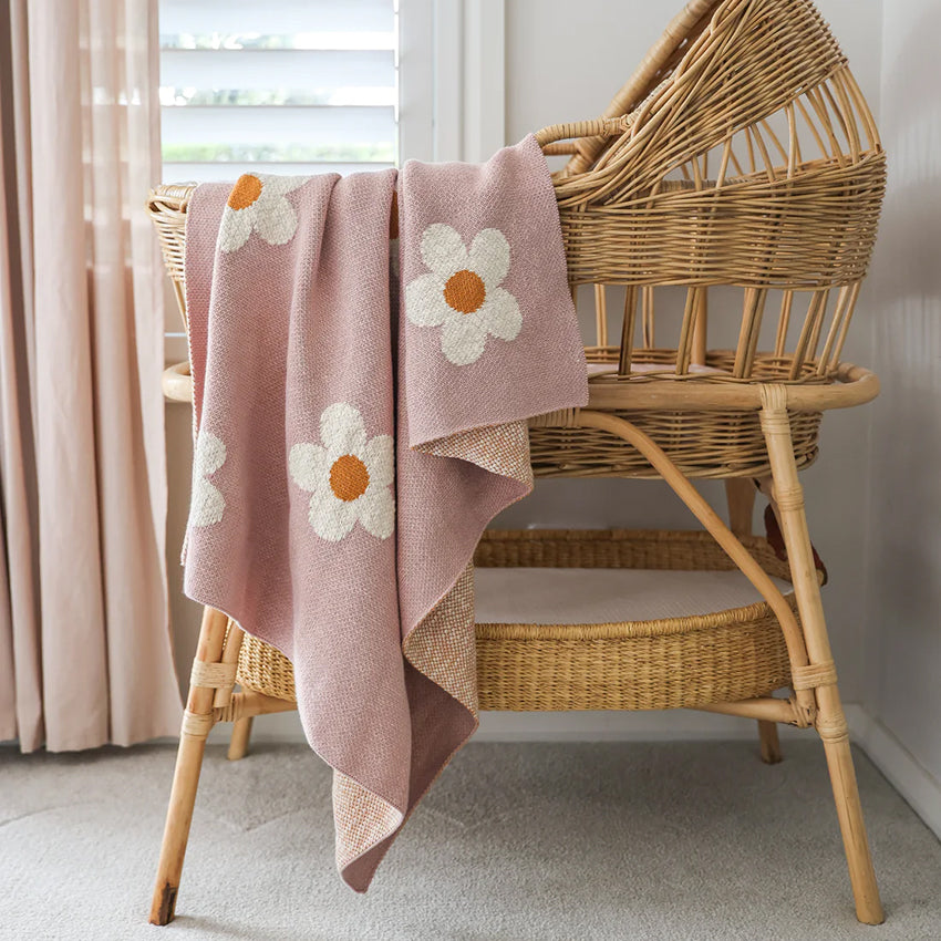 Alimrose | Daisy Days Baby Blanket