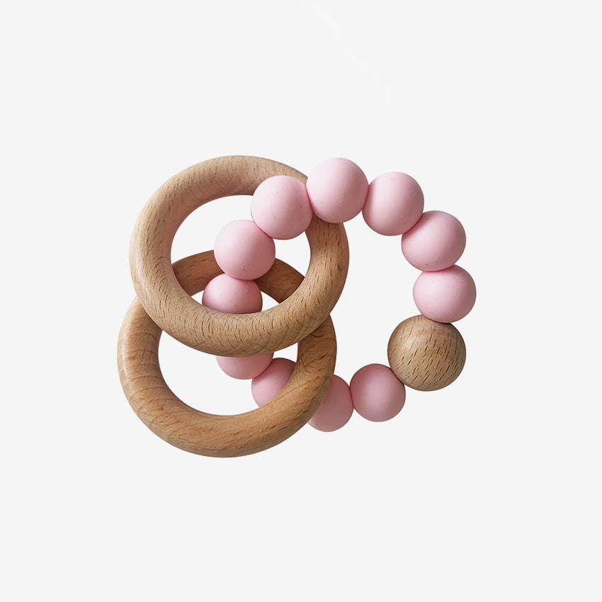 Alimrose | Beechwood Teether Rings Set