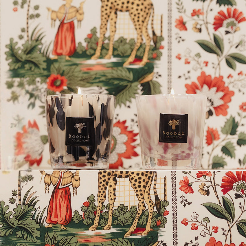 Baobab Collection | Candle Duo - Black & White Pearls