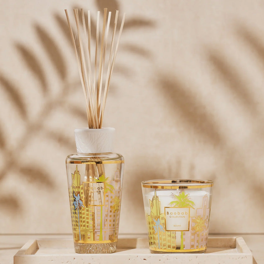 Baobab Collection | My First Baobab Miami Bougie & DIffuseur Coffret-cadeau