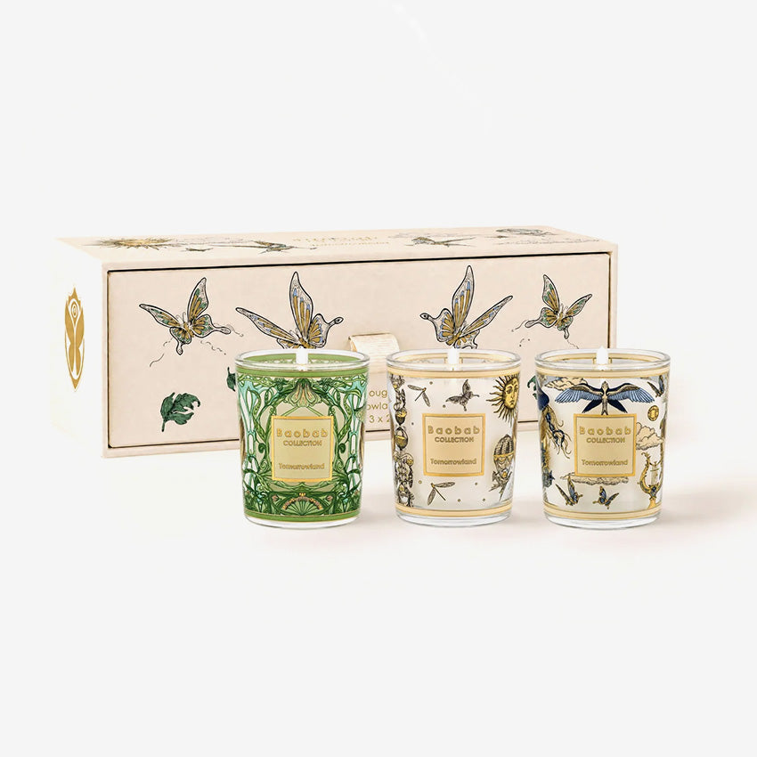 Baobab Collection | Tomorrowland Trio Travel Candles
