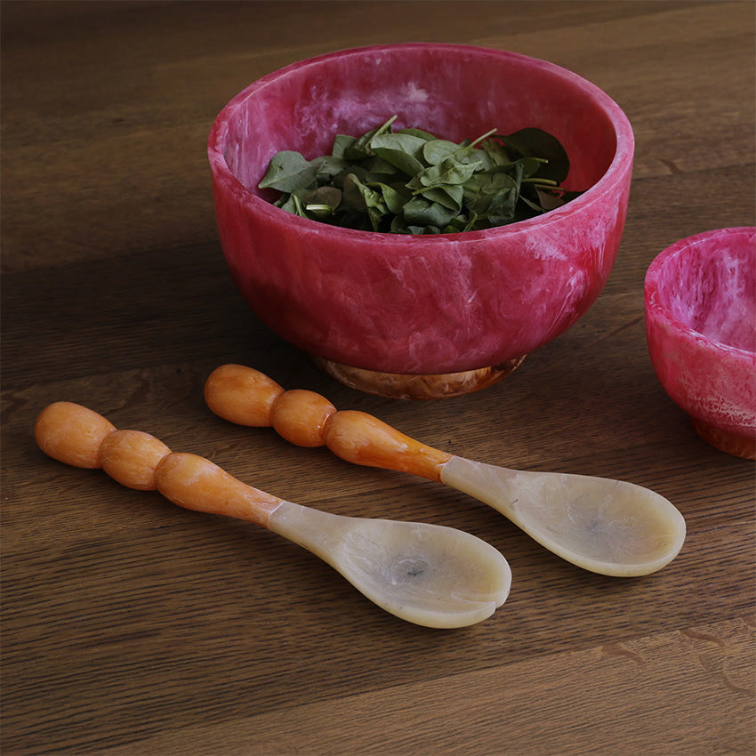 Beatriz Ball | Resin Rio Bubble Salad Servers
