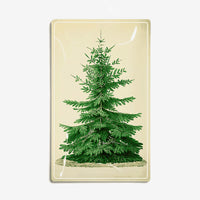 Ben's Garden | Vintage Christmas Tree Decoupage Glass Tray