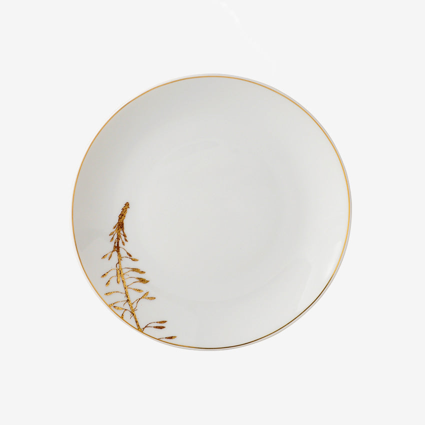 Bernardaud | Vegetal Or Coupe Plate