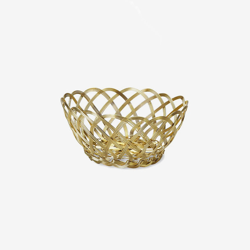 Bitossi Home | Round Copper Basket