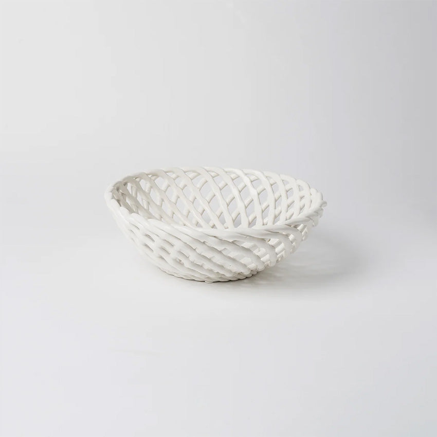 Bitossi Home | Round Ceramic Basket