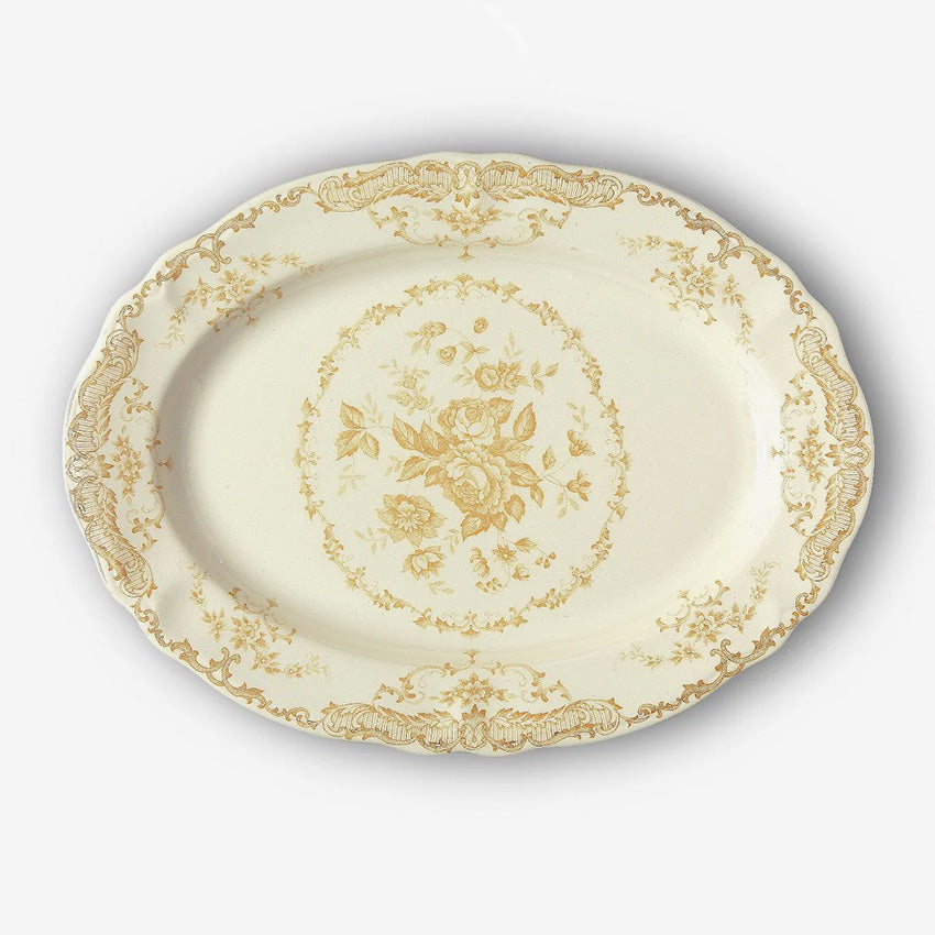 Bitossi Home | Plat ovale « Rose »