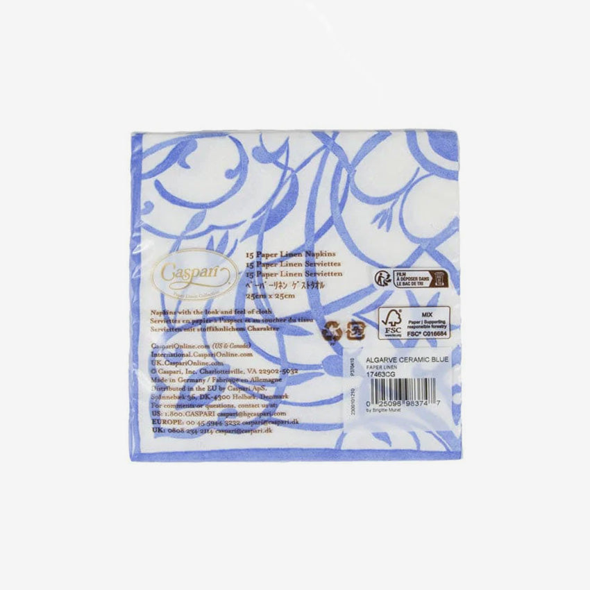 Caspari | Algarve Airlaid Paper Napkins