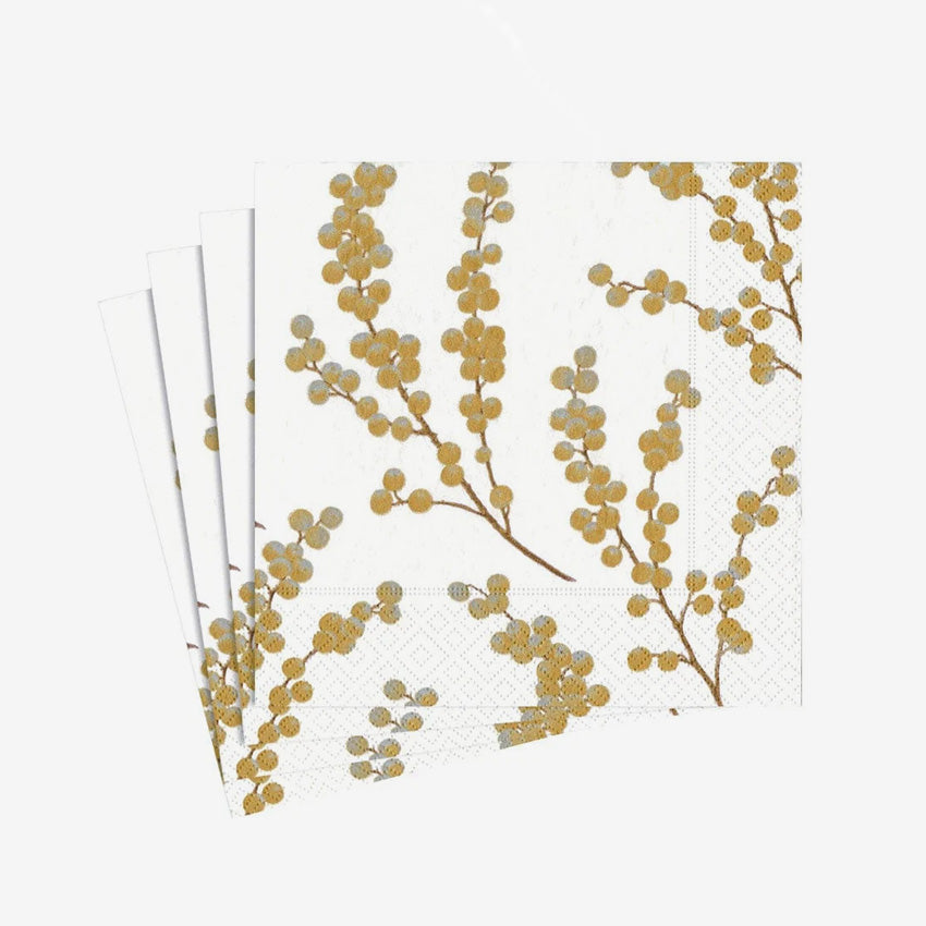 Caspari | Berry Branches Napkin