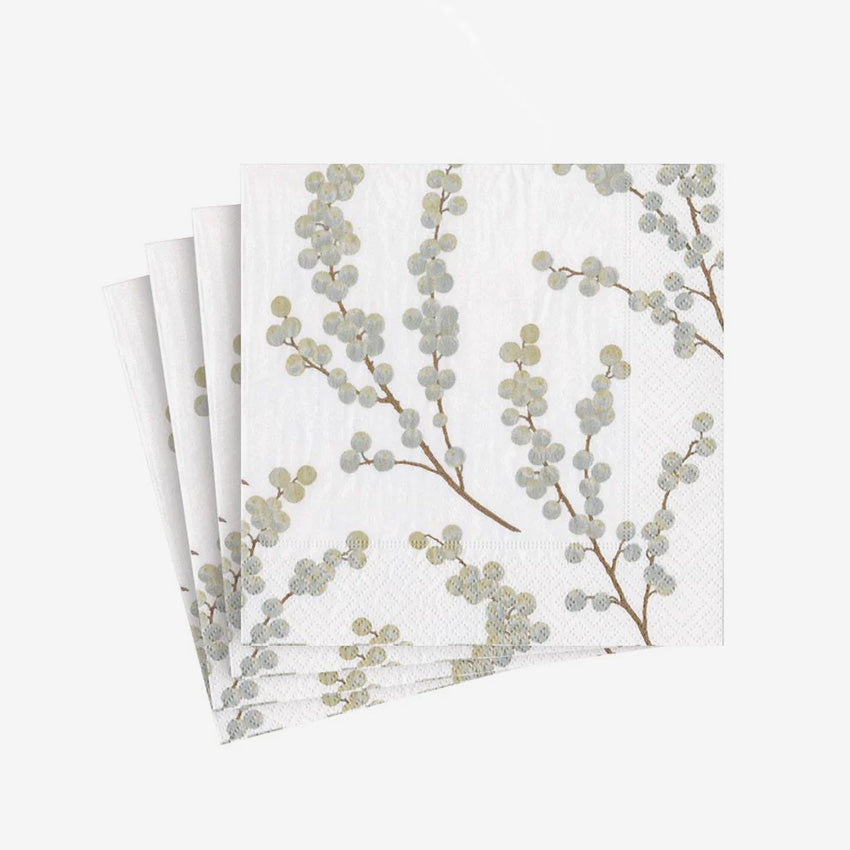 Caspari | Berry Branches Napkin