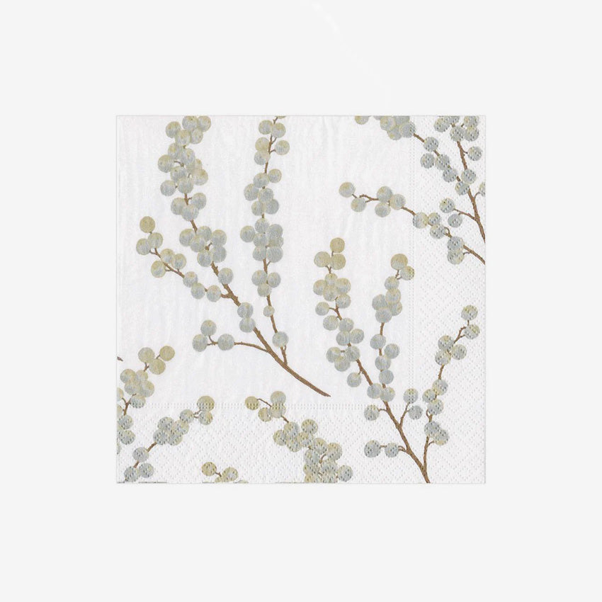 Caspari | Berry Branches Napkin