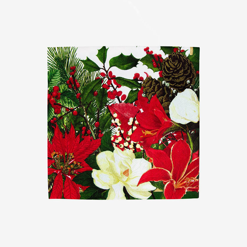 Caspari | Christmas Garden Napkin