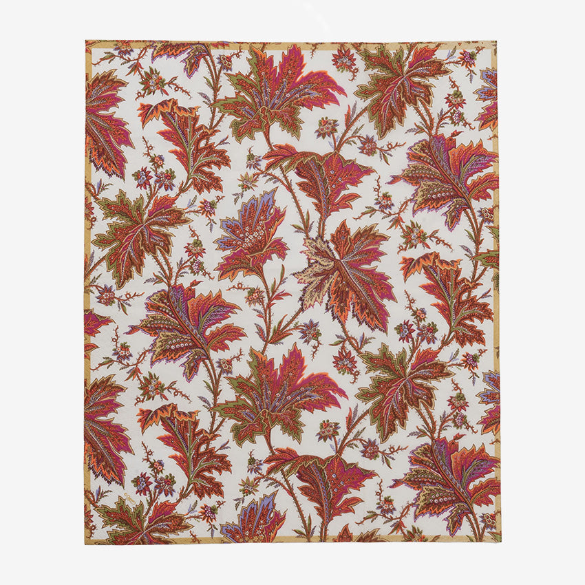 Caspari | Paisley Leaves Napkin