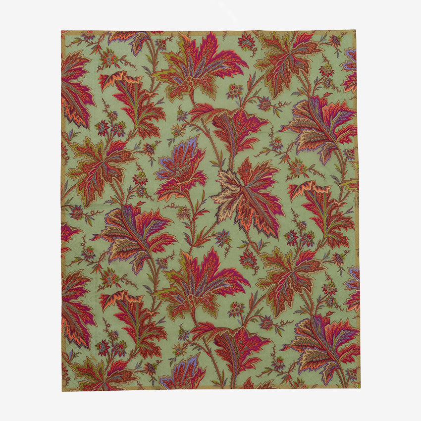 Caspari | Paisley Leaves Napkin