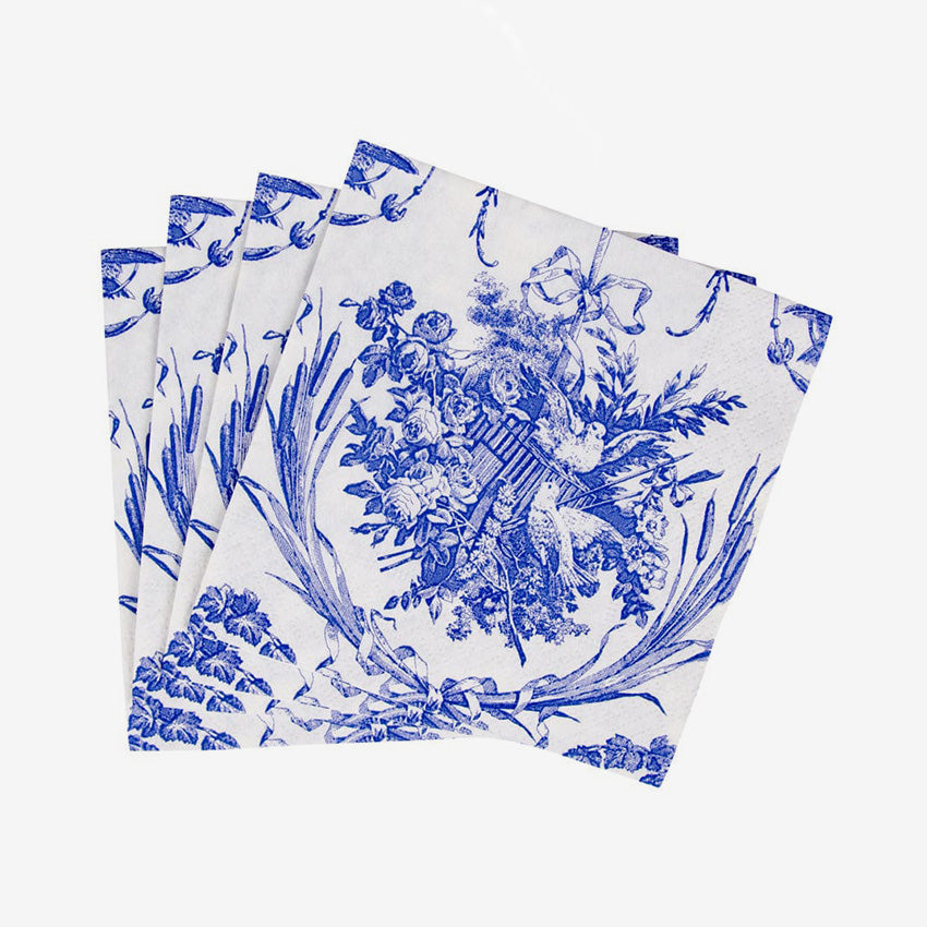 Caspari | Romantic Toile Napkin