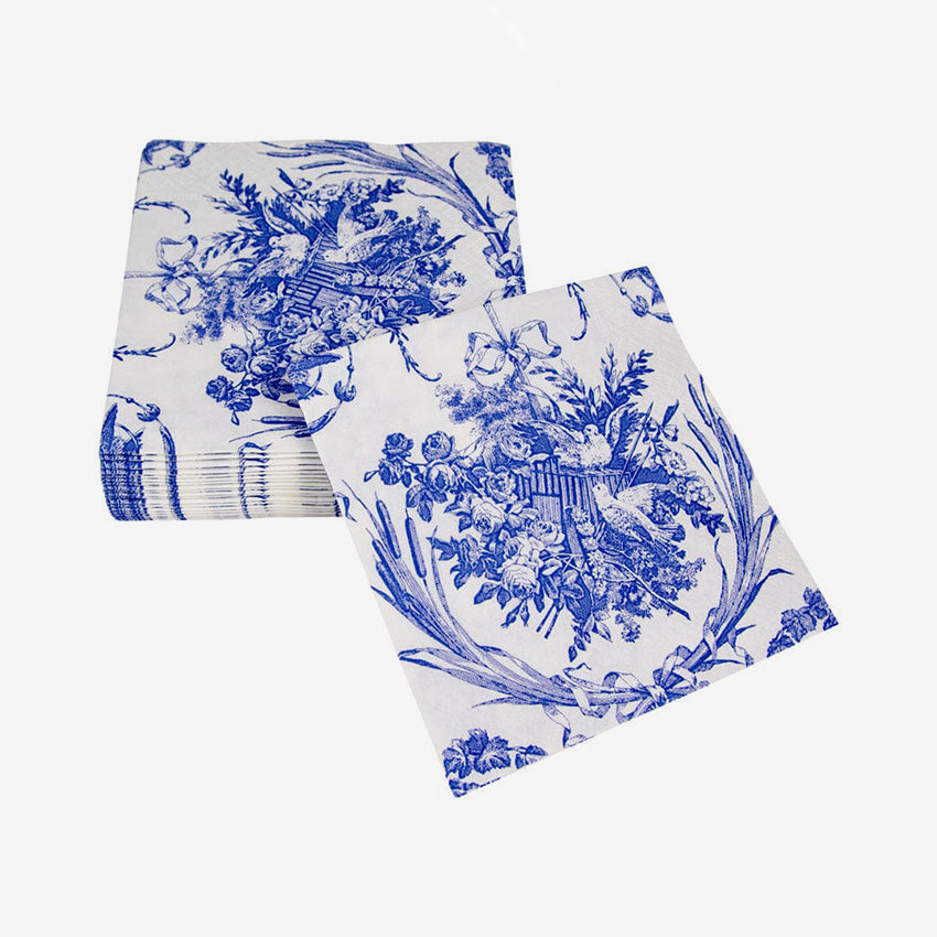 Caspari | Romantic Toile Napkin