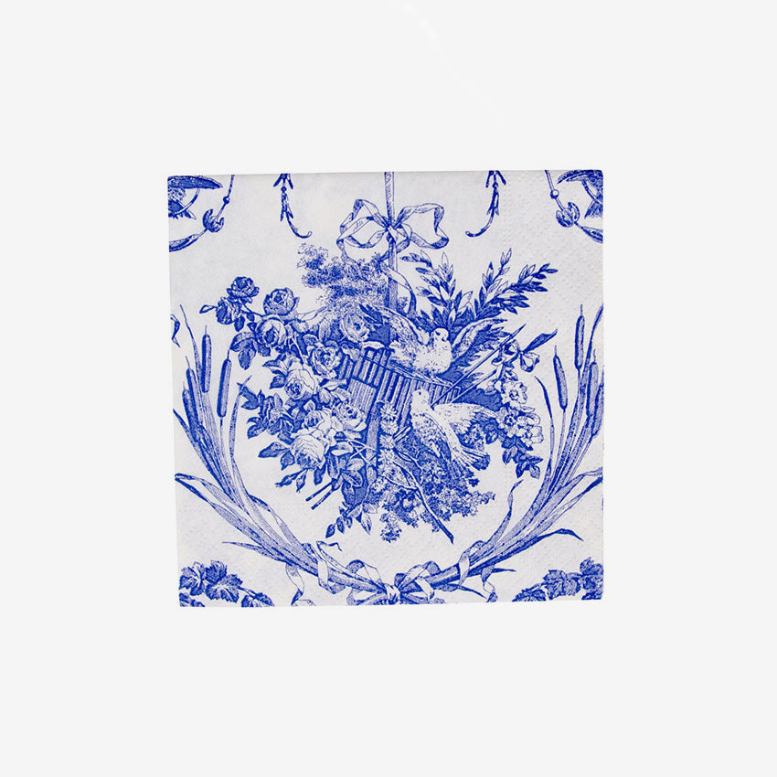 Caspari | Romantic Toile Napkin