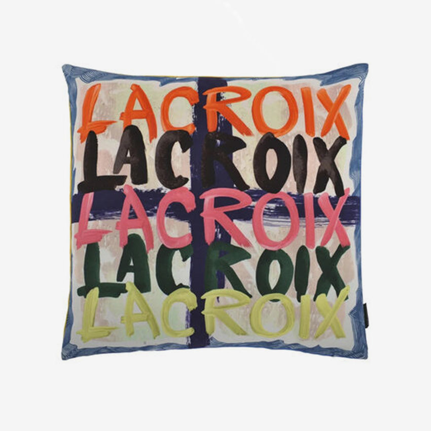 Christian Lacroix | Coussin Lacroix Crossing multicolore – 45 x 45 cm