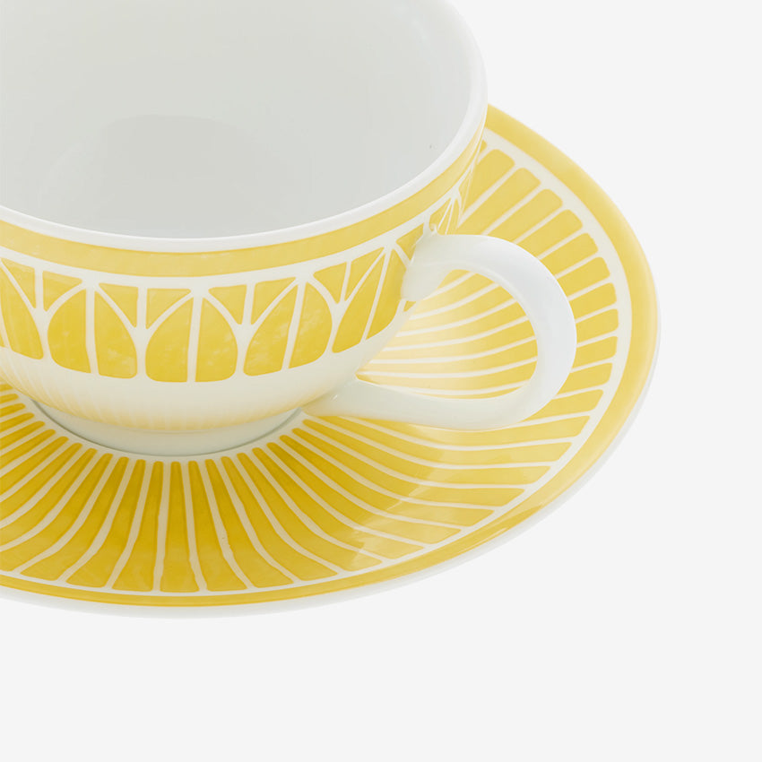 Christofle | Tasse et Soucoupe à Thé/Café Malmaison Riviera