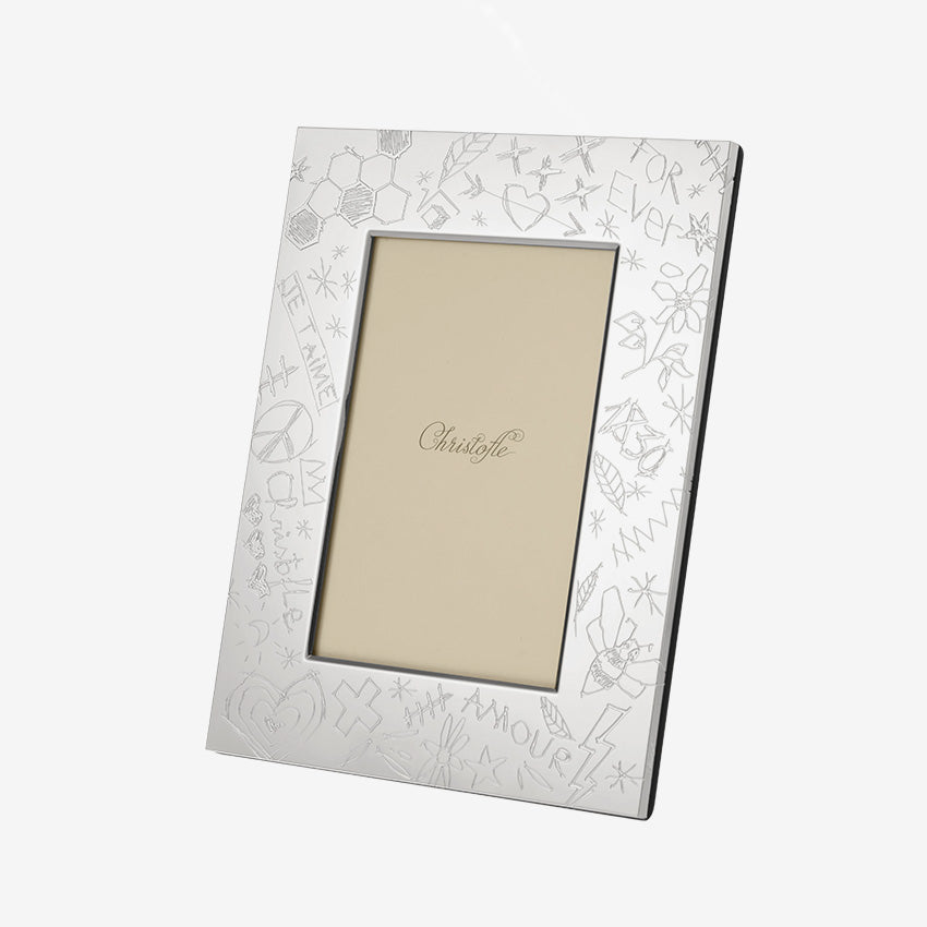 Christofle | Picture Frame Graffiti Silver-plated