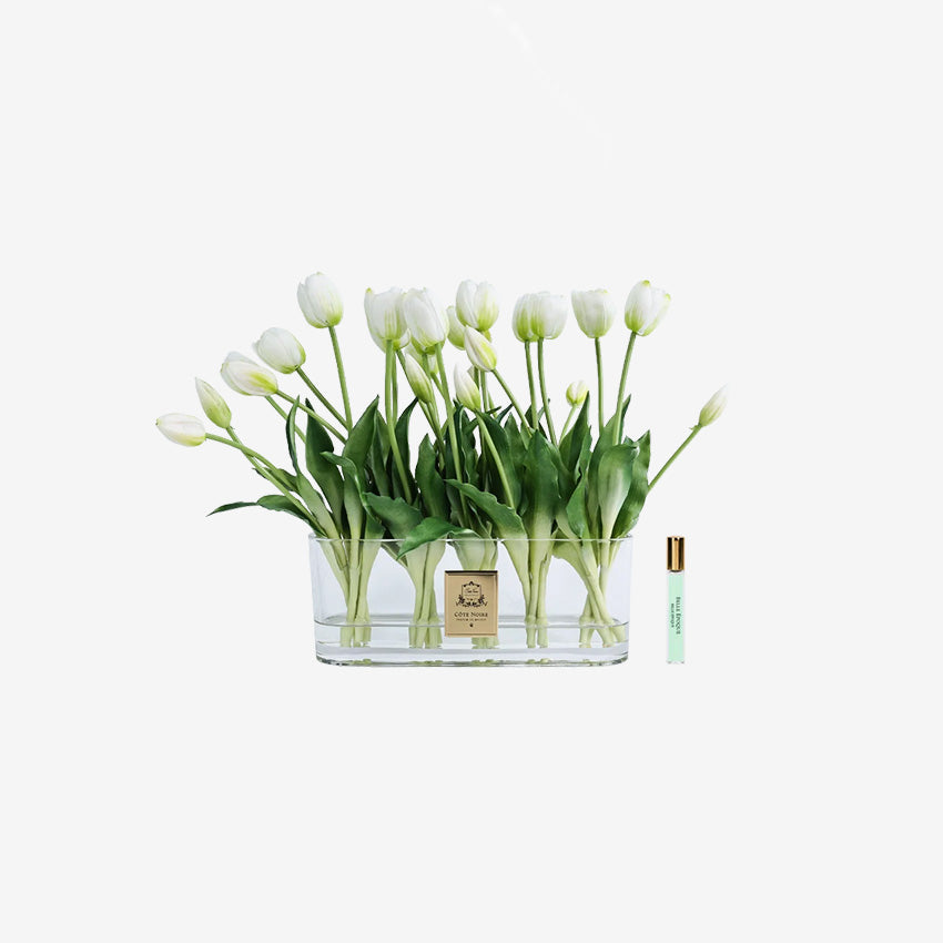 Côte Noire | Tulipes - Vase ovale