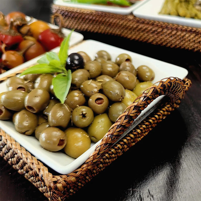 Calaisio | Rectangular Tray With 2 Dividers