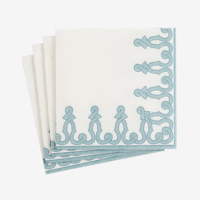 Caspari | Serviette De Table Dessin Passementerie