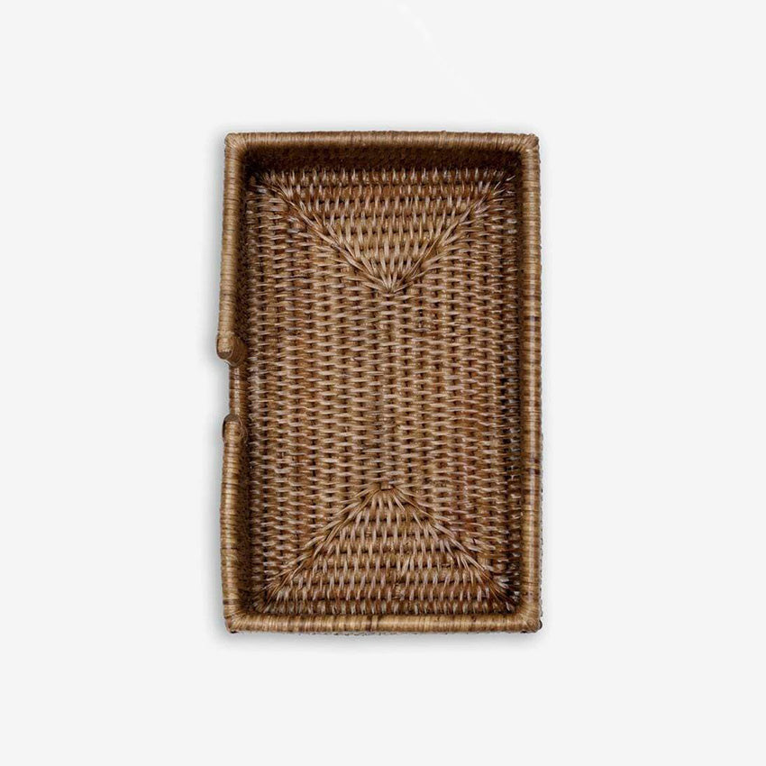 Caspari | Rattan Napkin Holder