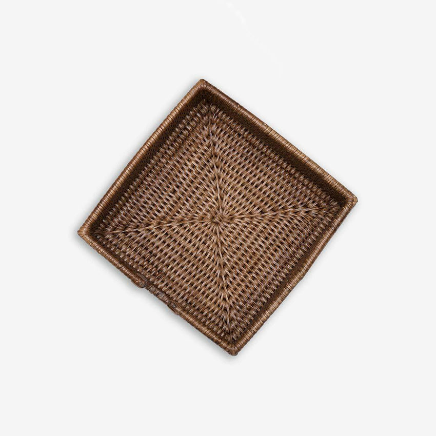 Caspari | Rattan Napkin Holder