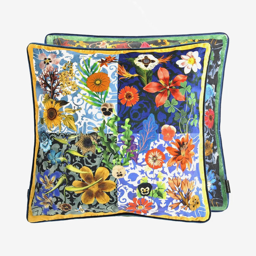 Designers Guild | Herbier Florentin - Mosaique - Coussin - 50 x 50 cm