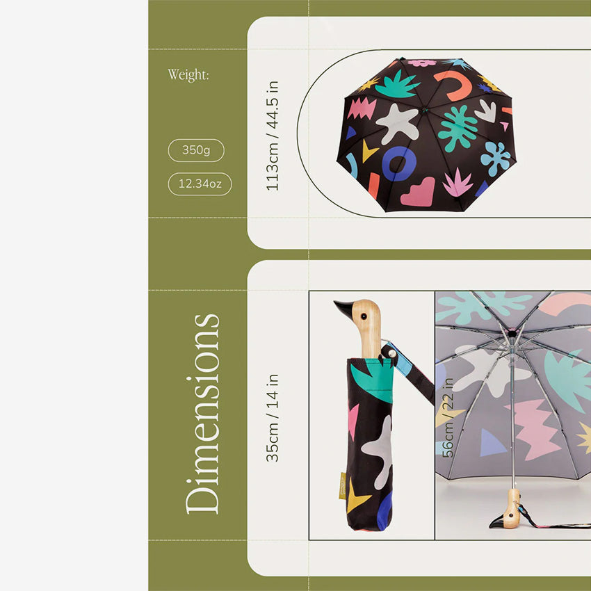Duckhead | Compact Duck Umbrella - Palma Print