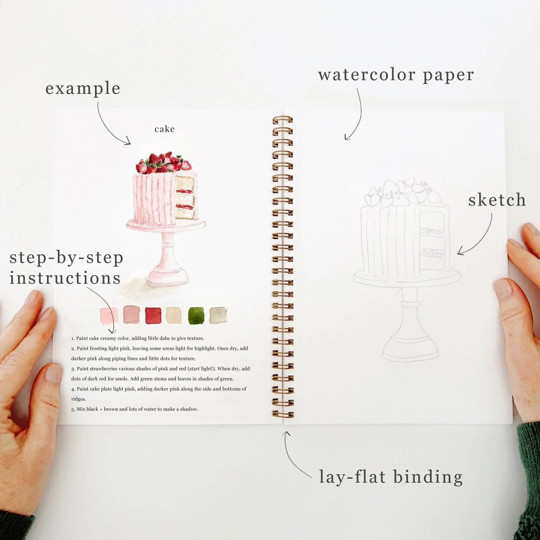 Emily Lex | Baking Watercolour Workbook