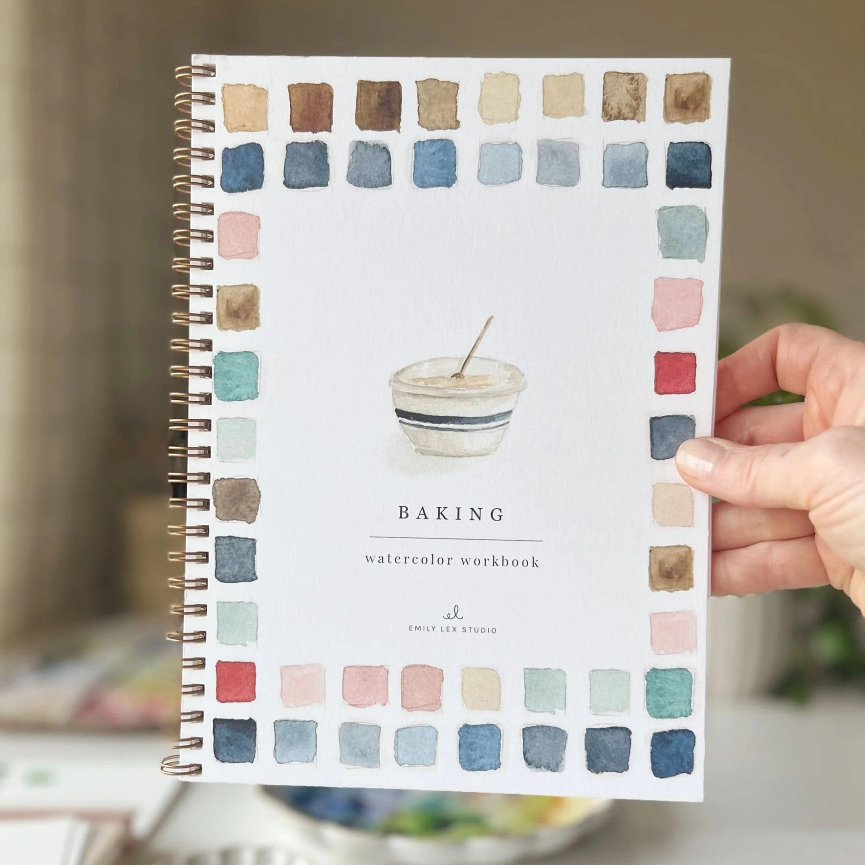 Emily Lex | Baking Watercolour Workbook